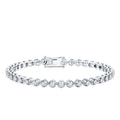Certified Lab Grown Classic Round Diamond Bridal Tennis Bracelet