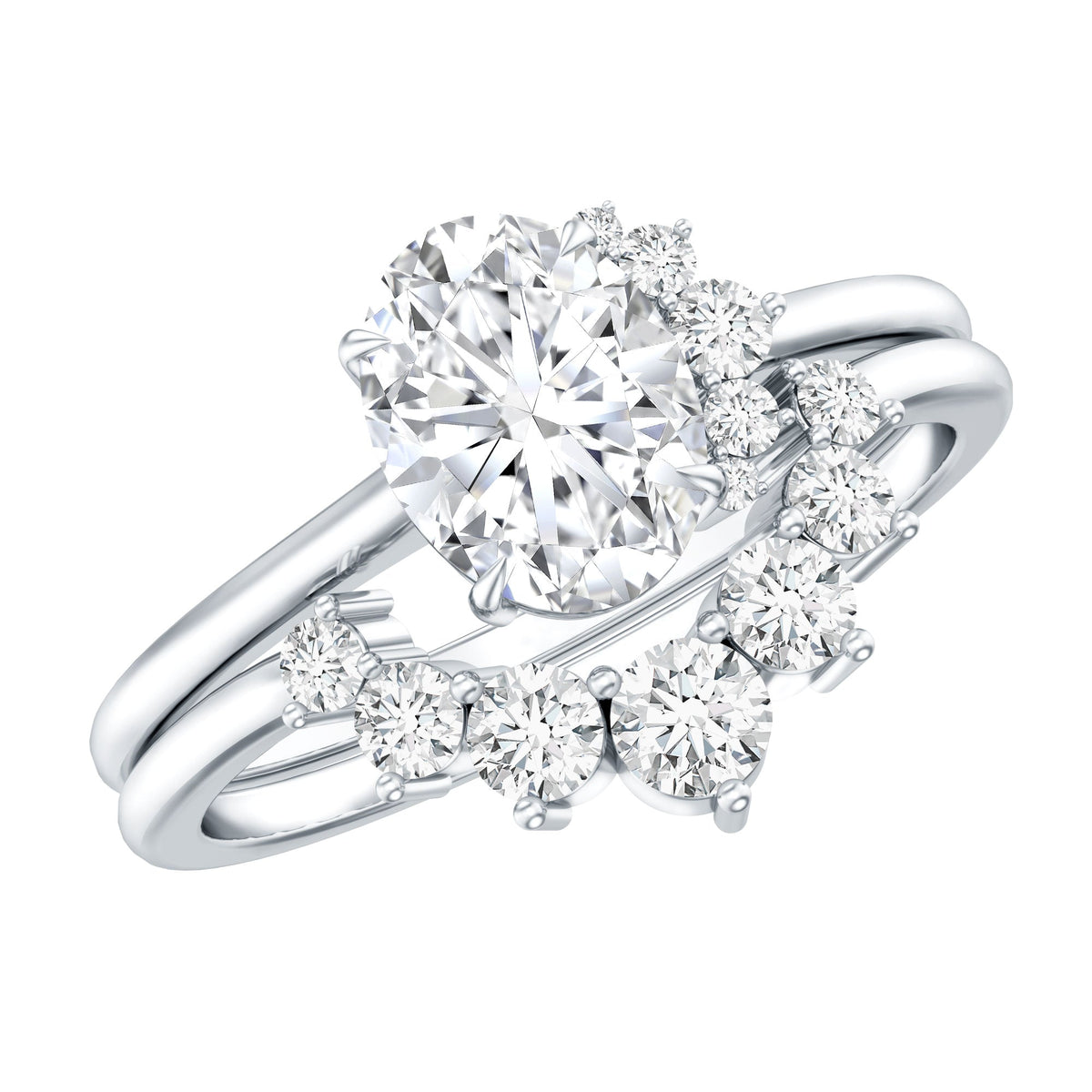 Lab Grown Diamond Engagement and Bridal Ring Sets